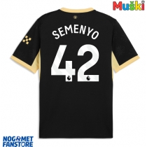 Manchester City Antoine Semenyo #42 Gostujuci Dres 2026-27 Kratak Rukav